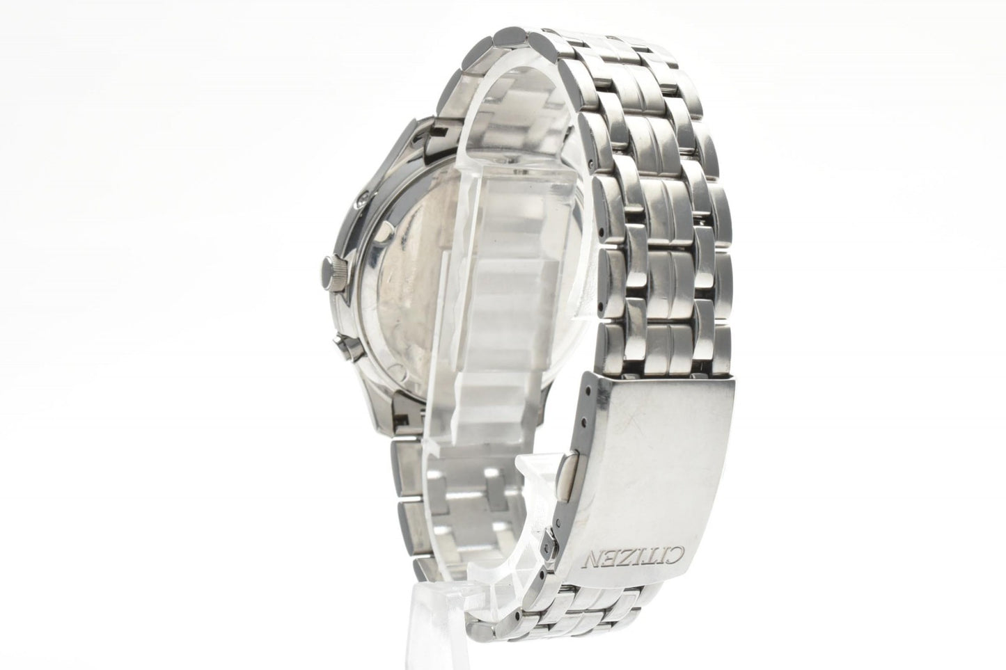 シチズン CITIZEN ATTESA H415-S045495 メンズ腕時計 電波ソーラー エコドライブ ブラック文字盤 アテッサ