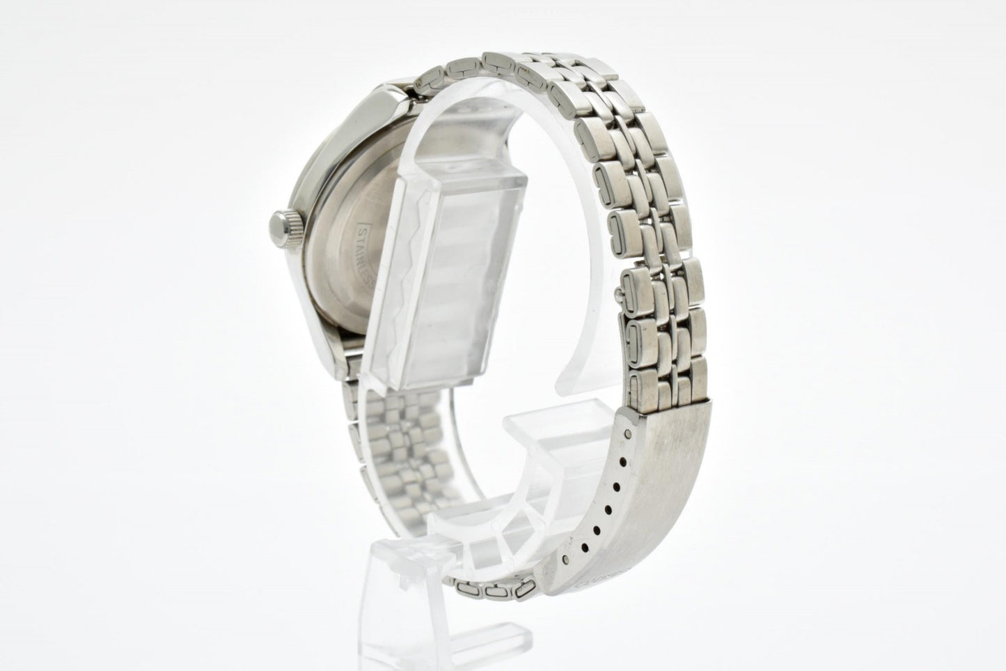 美品 希少 セイコー Seiko 6618-6000 メンズ レディース 腕時計 自動巻き シルバー文字盤 ステンレススチール デイデイト オートマチック ヴィンテージ 1970年代