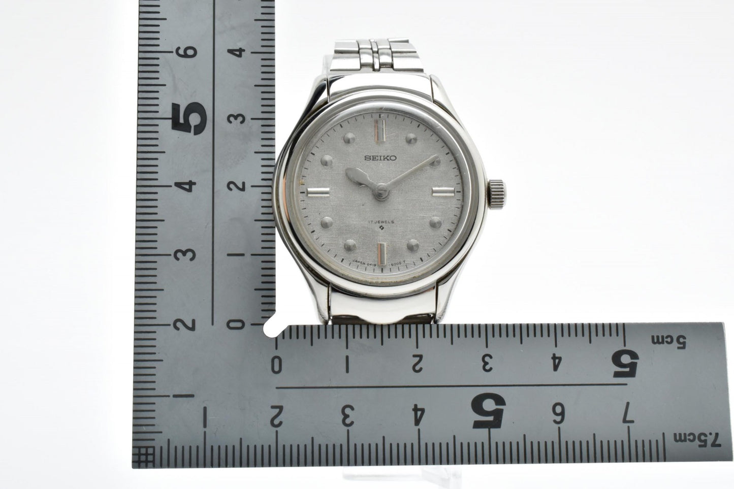 美品 希少 セイコー Seiko 6618-6000 メンズ レディース 腕時計 自動巻き シルバー文字盤 ステンレススチール デイデイト オートマチック ヴィンテージ 1970年代