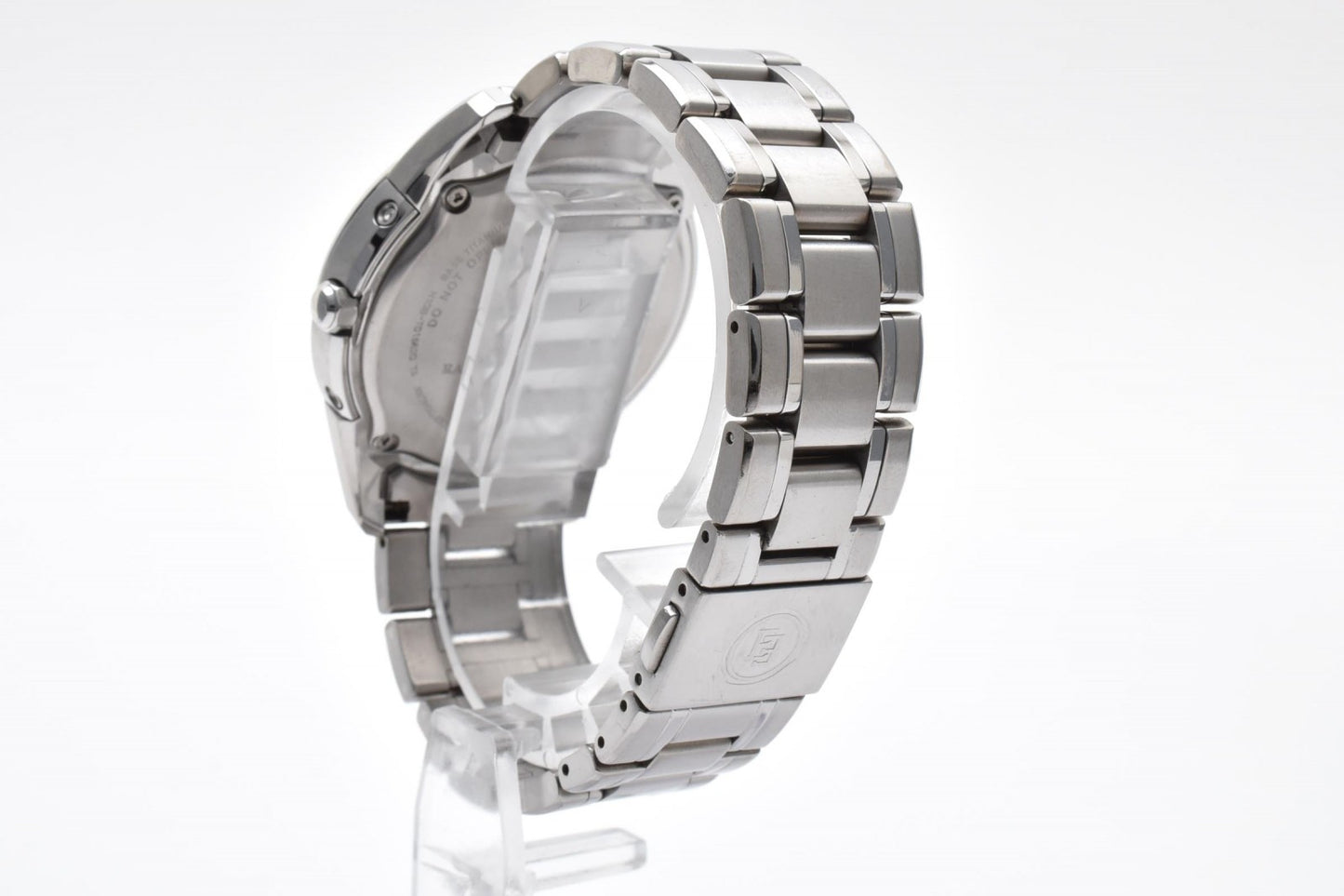美品 シチズン CITIZEN Exceed H10B-T15620 メンズ腕時計 エコドライブ チタン ブラック文字盤 デイデイト エクシード
