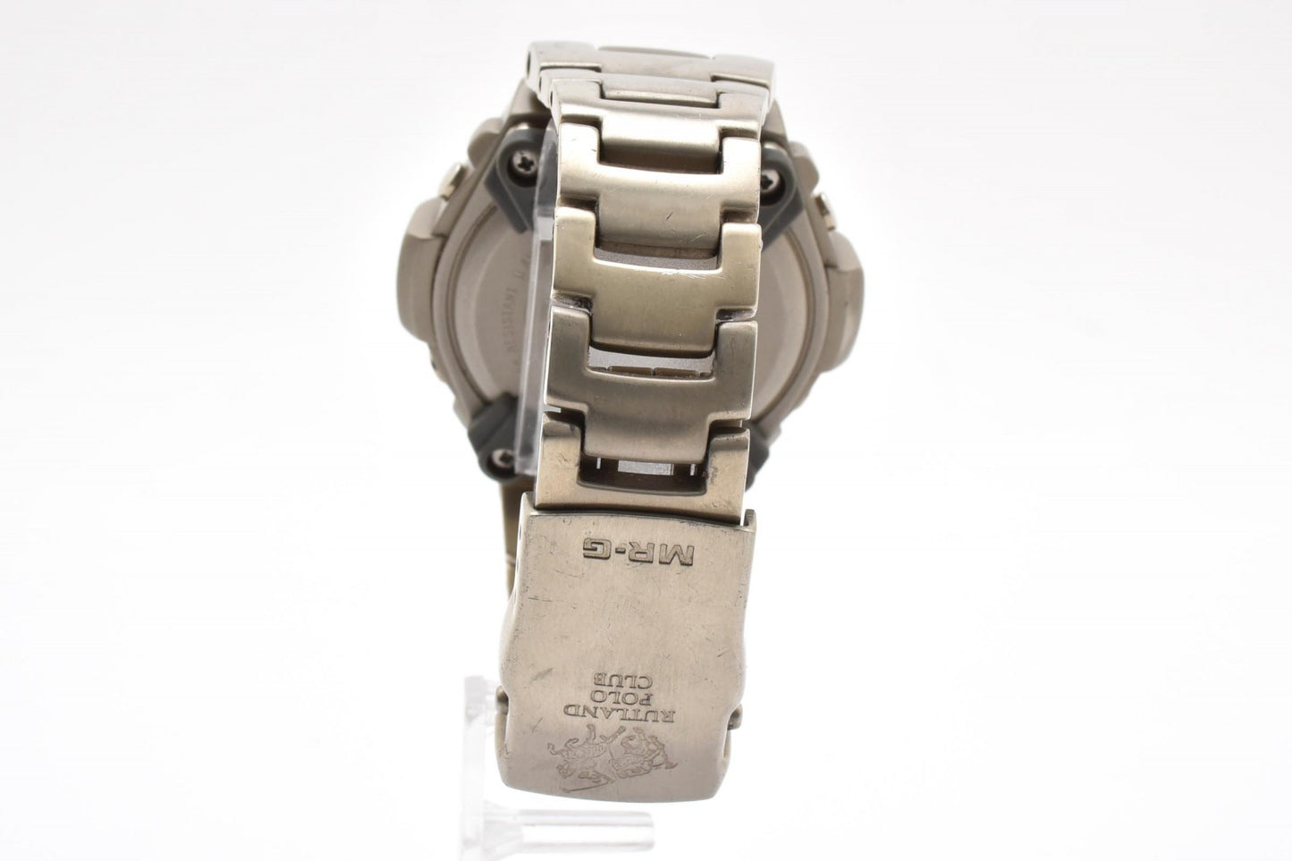 カシオ Casio G-SHOCK MR-G MRG-130 ラルフローレン コラボ メンズ腕時計 チタン アナデジ アイボリー文字盤 MR-Gシリーズ ヴィンテージ 1990年代