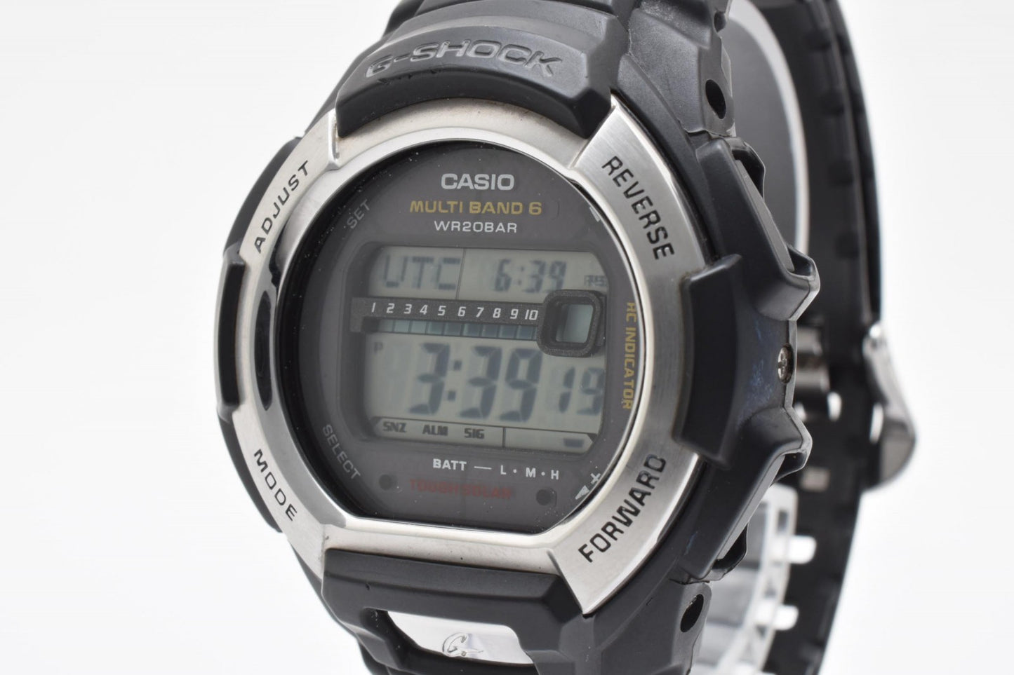 カシオ Casio G-SHOCK GW-M850 電波ソーラー デジタル腕時計 マルチバンド6 ブラック 樹脂ベルト メンズ タフソーラー 2010年代