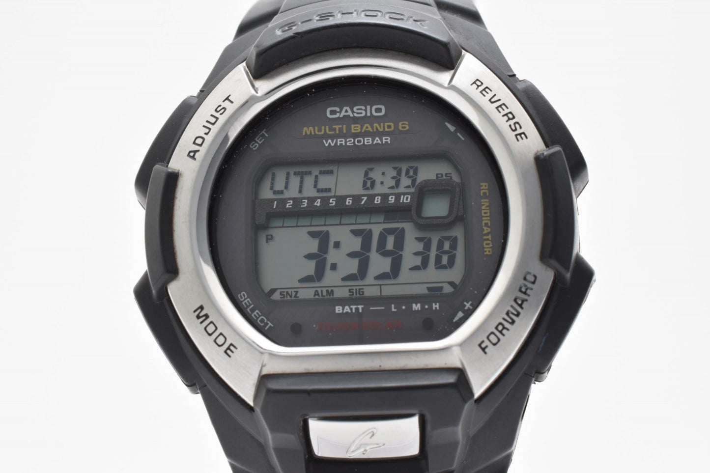 カシオ Casio G-SHOCK GW-M850 電波ソーラー デジタル腕時計 マルチバンド6 ブラック 樹脂ベルト メンズ タフソーラー 2010年代