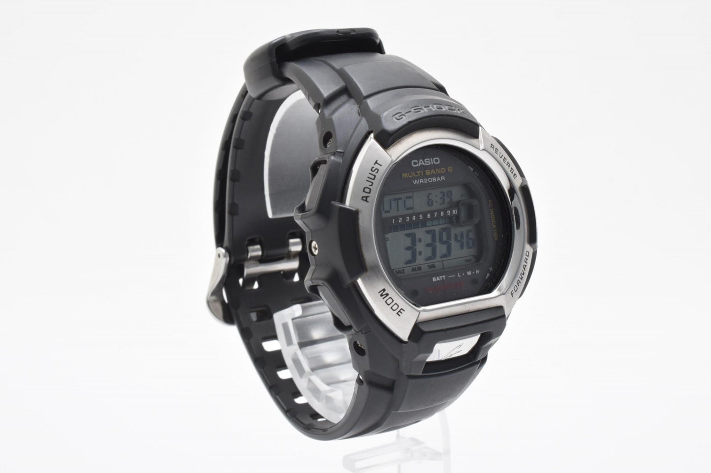 カシオ Casio G-SHOCK GW-M850 電波ソーラー デジタル腕時計 マルチバンド6 ブラック 樹脂ベルト メンズ タフソーラー 2010年代
