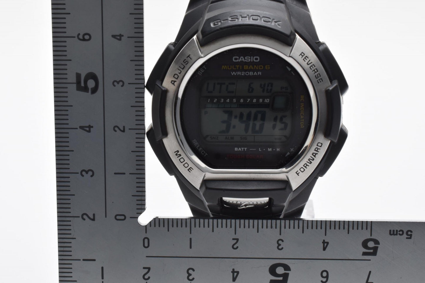 カシオ Casio G-SHOCK GW-M850 電波ソーラー デジタル腕時計 マルチバンド6 ブラック 樹脂ベルト メンズ タフソーラー 2010年代