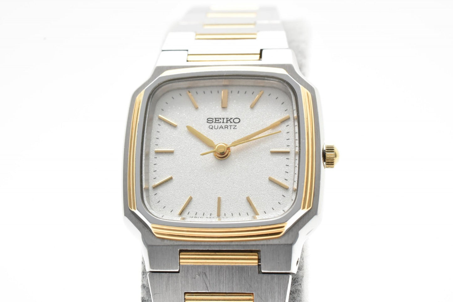 SEIKO セイコー 7321-5020 レディース クォーツ 腕時計 スクエア シルバー ゴールドコンビ ステンレス ドレスウォッチ