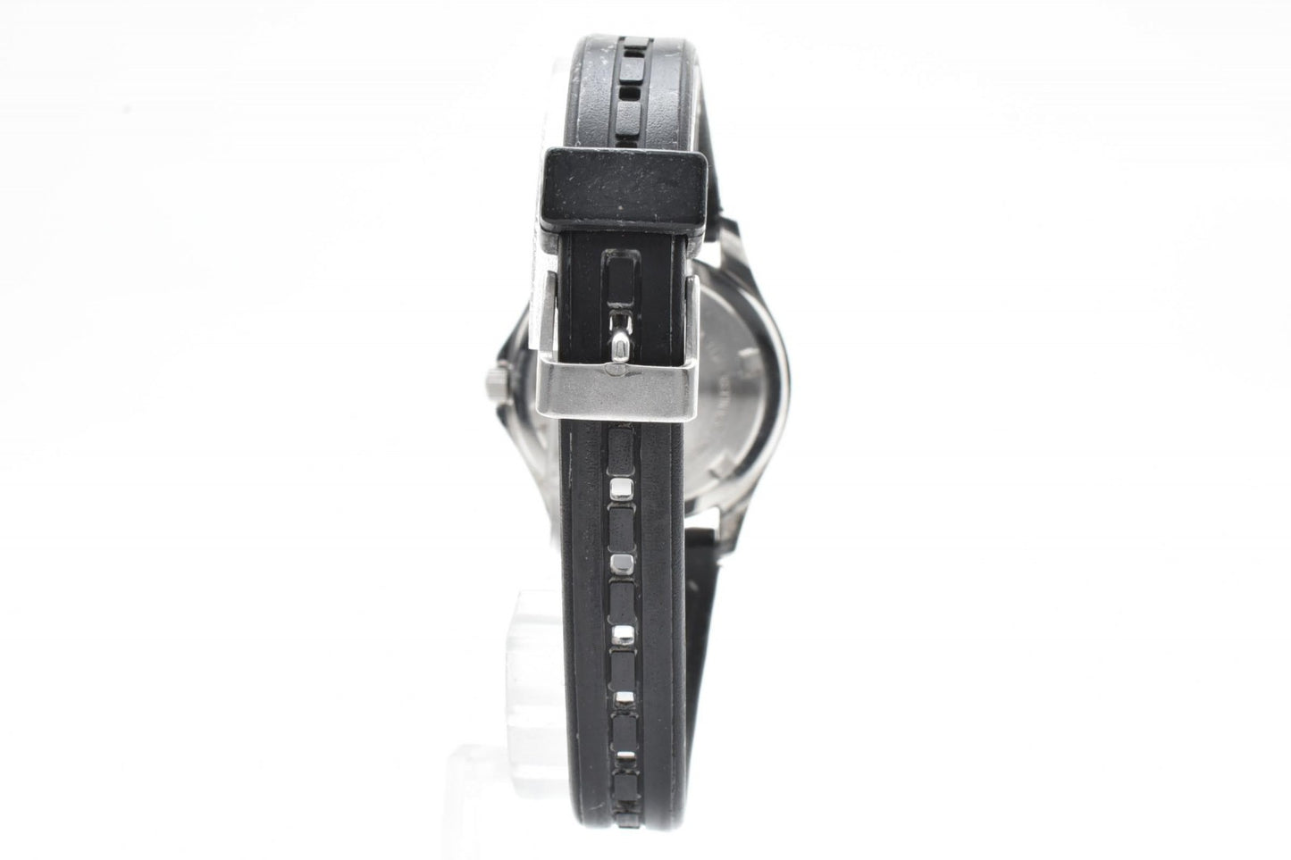 SEIKO ALBA V248-0070 レディース クォーツ ダイバーズ 腕時計 グリーンダイヤル ブラックベゼル シリコンベルト