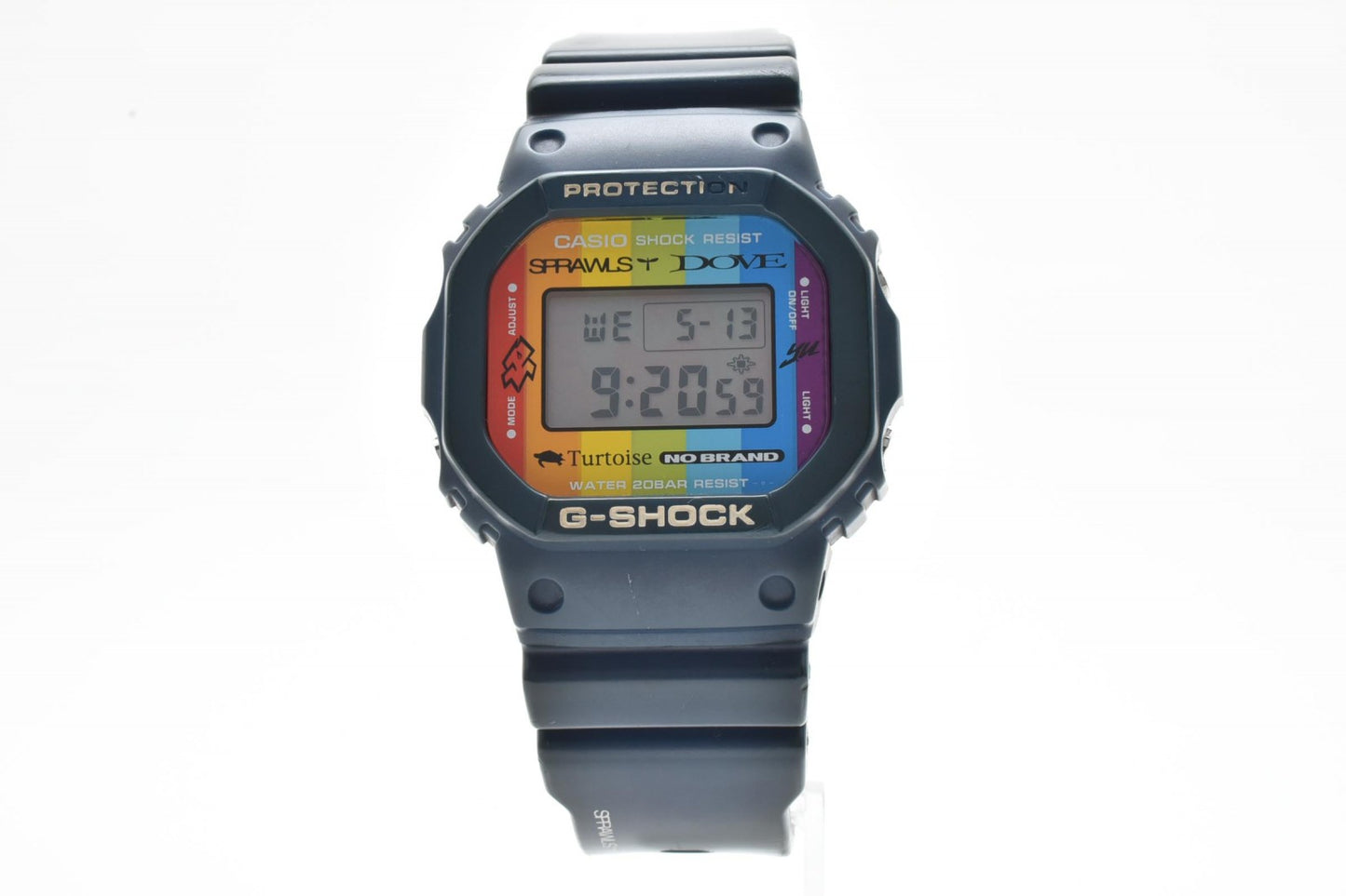 CASIO カシオ G-SHOCK DW-5600SF メンズ デジタル 腕時計 マルチカラー スクエア 樹脂ベルト クォーツ
