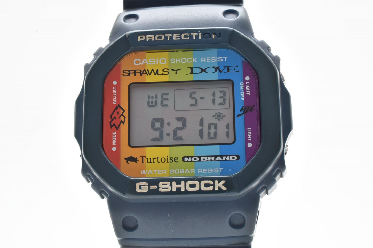 CASIO カシオ G-SHOCK DW-5600SF メンズ デジタル 腕時計 マルチカラー スクエア 樹脂ベルト クォーツ