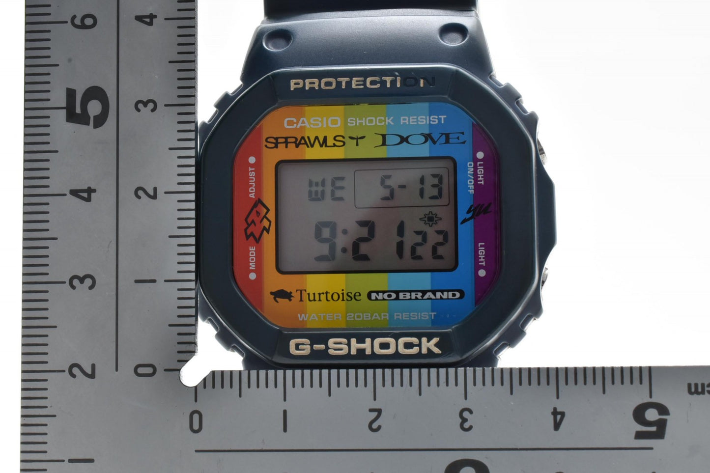 CASIO カシオ G-SHOCK DW-5600SF メンズ デジタル 腕時計 マルチカラー スクエア 樹脂ベルト クォーツ
