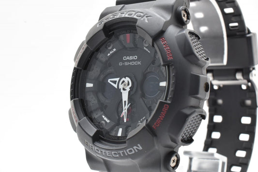 CASIO カシオ G-SHOCK GA-120 メンズ アナデジ 腕時計 ブラック 樹脂ベルト ビッグケース クォーツ