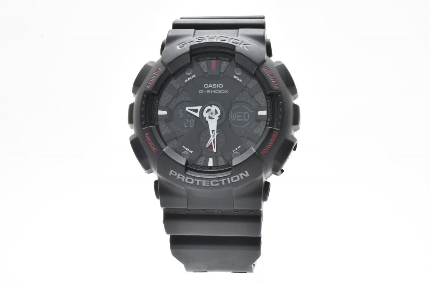 CASIO カシオ G-SHOCK GA-120 メンズ アナデジ 腕時計 ブラック 樹脂ベルト ビッグケース クォーツ