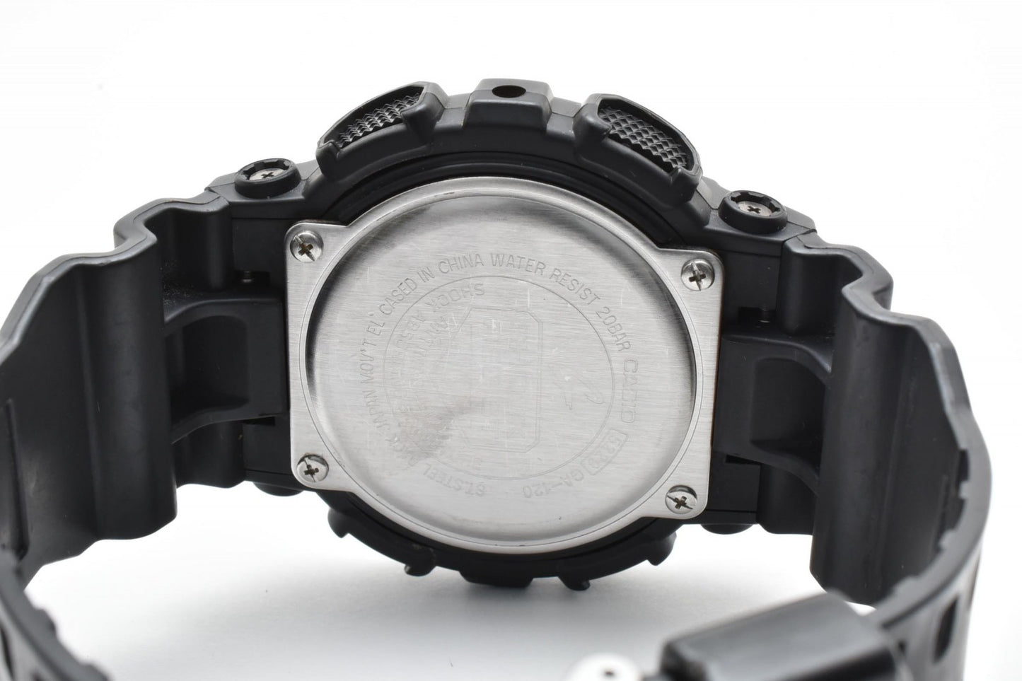 CASIO カシオ G-SHOCK GA-120 メンズ アナデジ 腕時計 ブラック 樹脂ベルト ビッグケース クォーツ