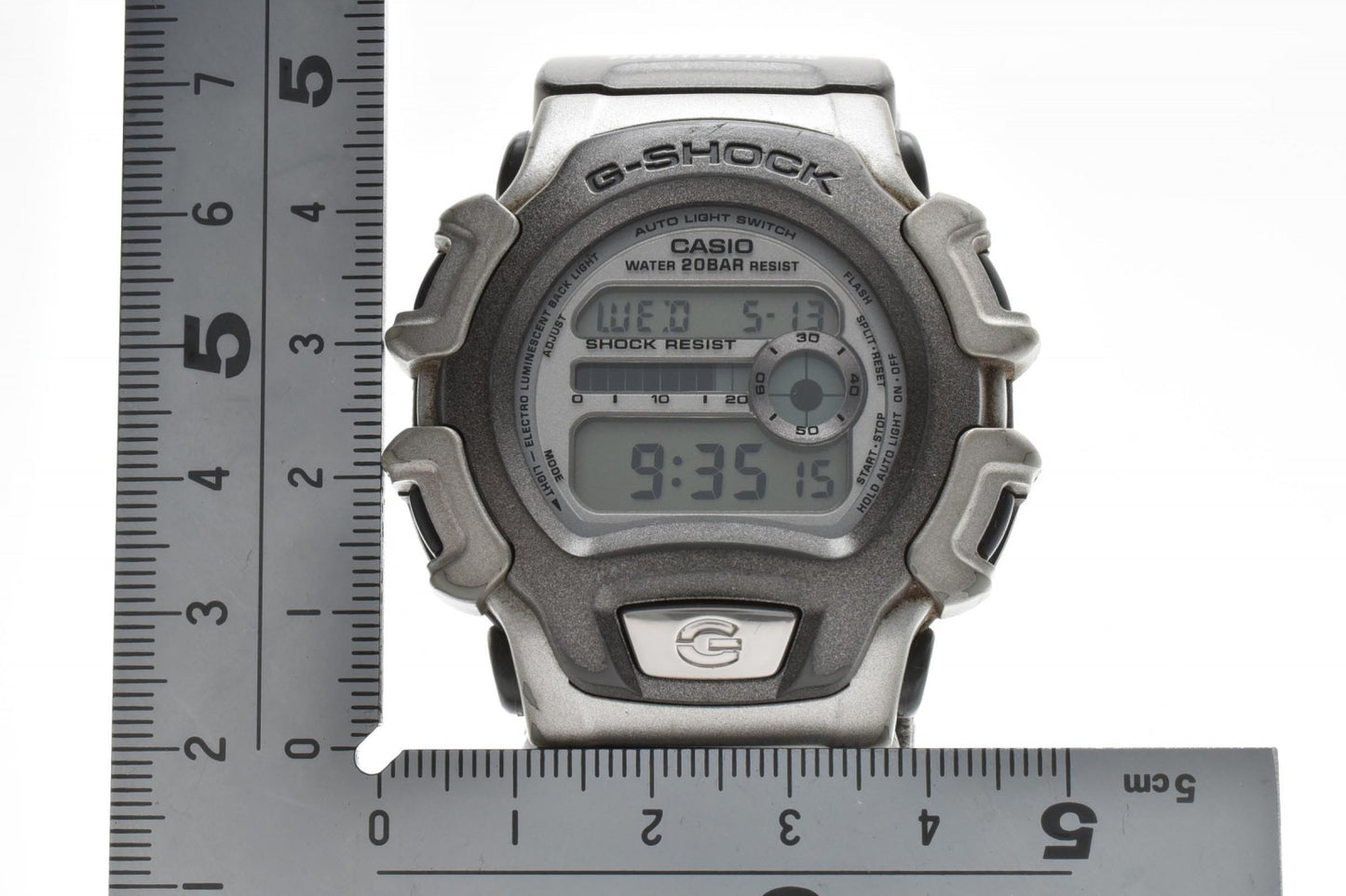 CASIO G-SHOCK X-treme メンズ デジタル 腕時計 グレー ナイロンベルト DWシリーズ クォーツ