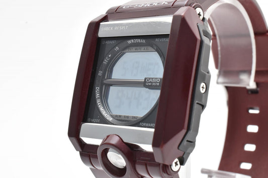 CASIO カシオ G-SHOCK G-8100B メンズ デジタル 腕時計 ボルドー スクエア 樹脂ベルト クォーツ