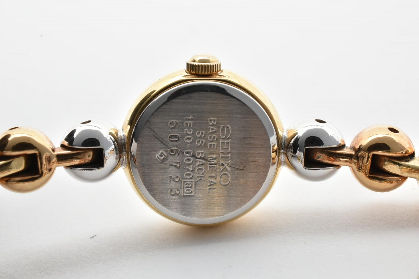 SEIKO セイコー レディース クォーツ 腕時計 ゴールド シルバーコンビ ブレスレットウォッチ ドレスウォッチ ヴィンテージ
