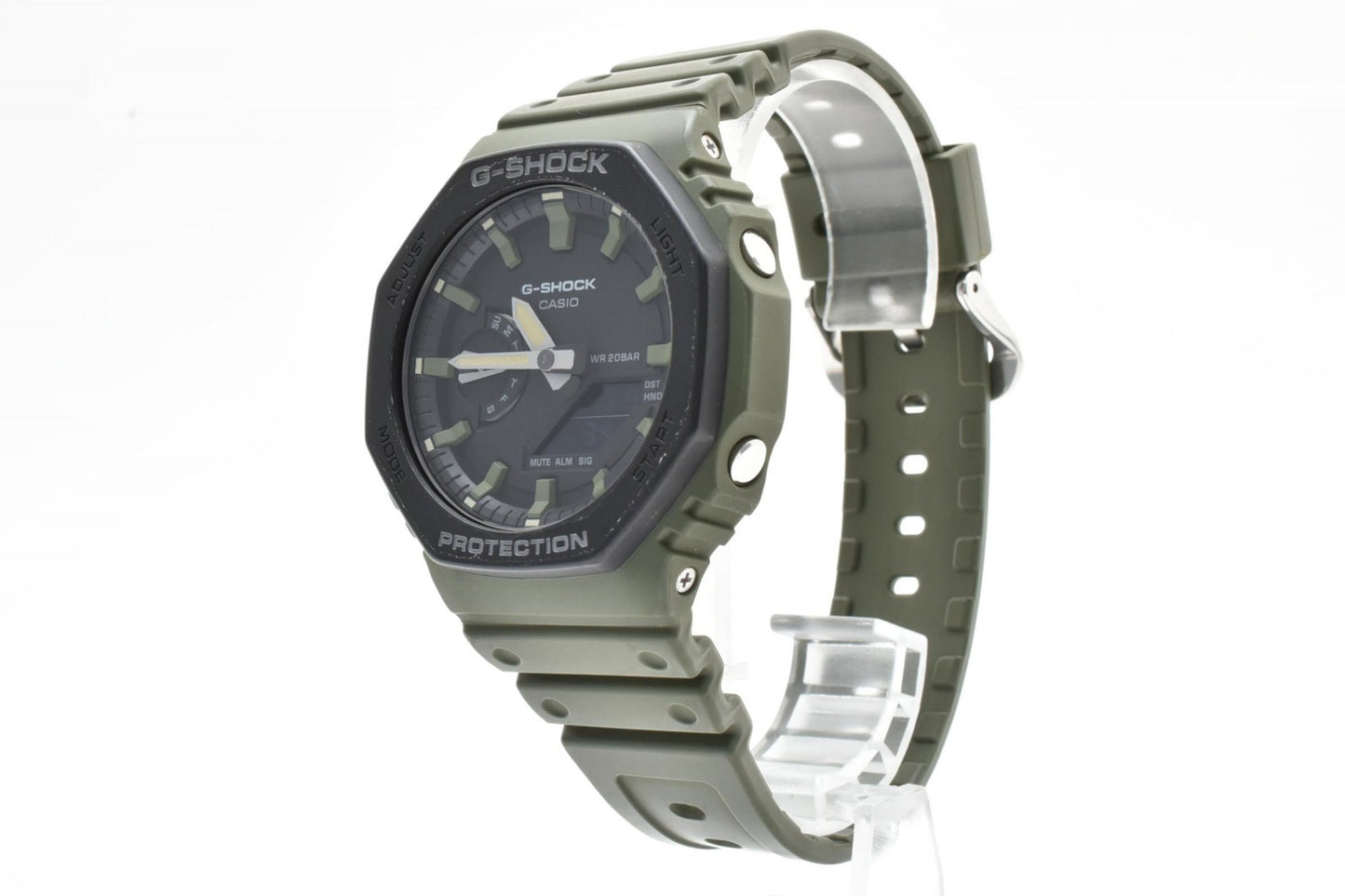 CASIO G-SHOCK GA-2110SU カシオーク オリーブグリーン アナデジ メンズ腕時計 クォーツ 八角形
