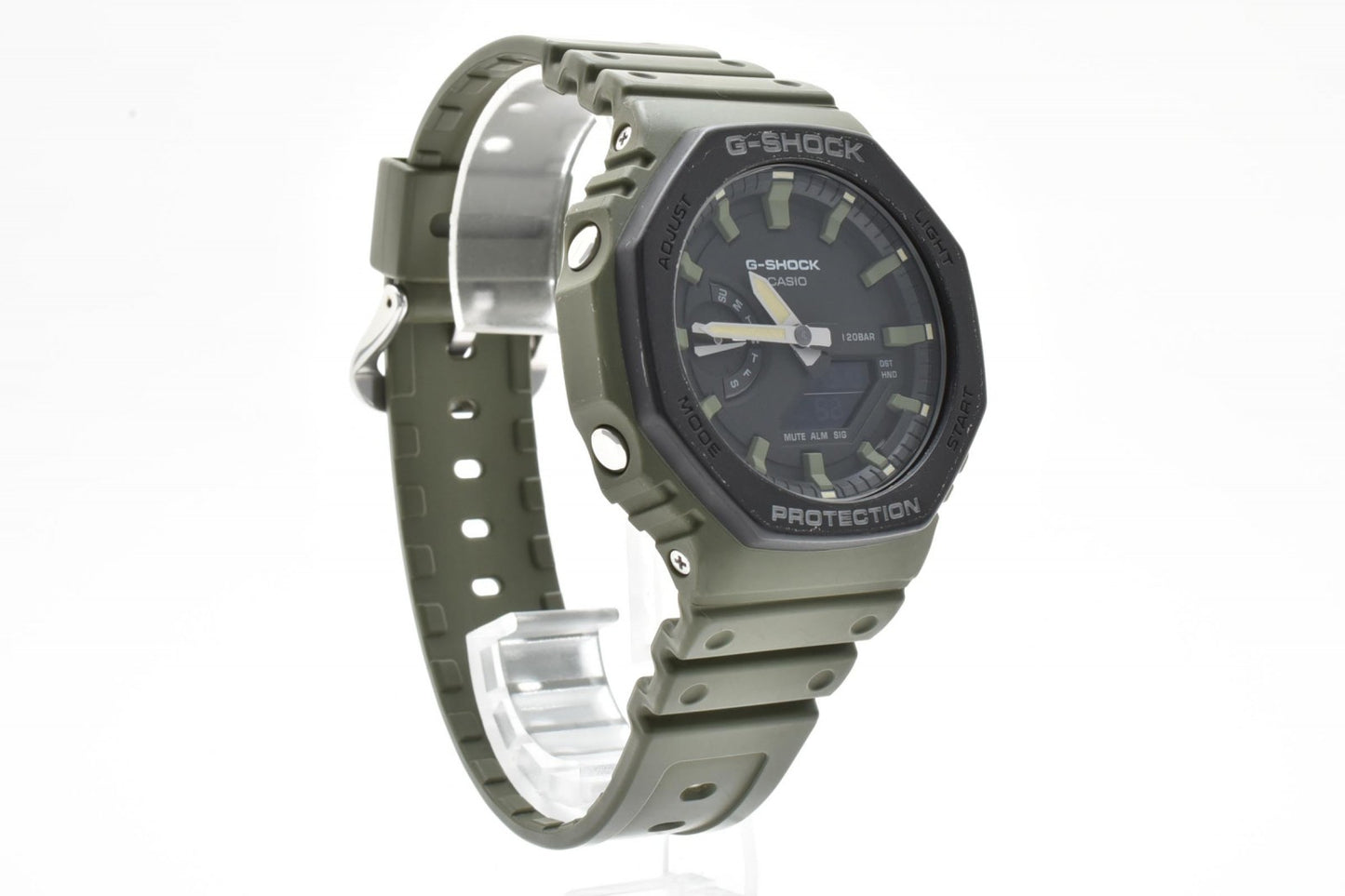 CASIO G-SHOCK GA-2110SU カシオーク オリーブグリーン アナデジ メンズ腕時計 クォーツ 八角形