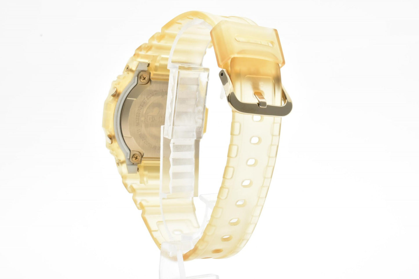 CASIO カシオ G-SHOCK GW-M5625E タフソーラー 電波ソーラー スクエアデザイン クリアゴールド デジタル腕時計 箱付