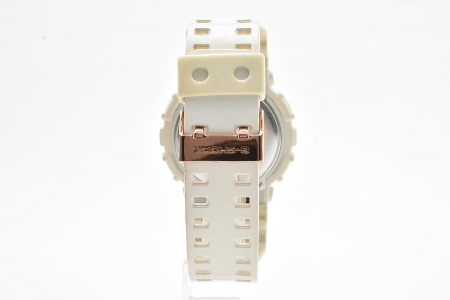 CASIO G-SHOCK GA-120LA アナデジ クォーツ 腕時計 ホワイト 樹脂ベルト メンズ 箱付