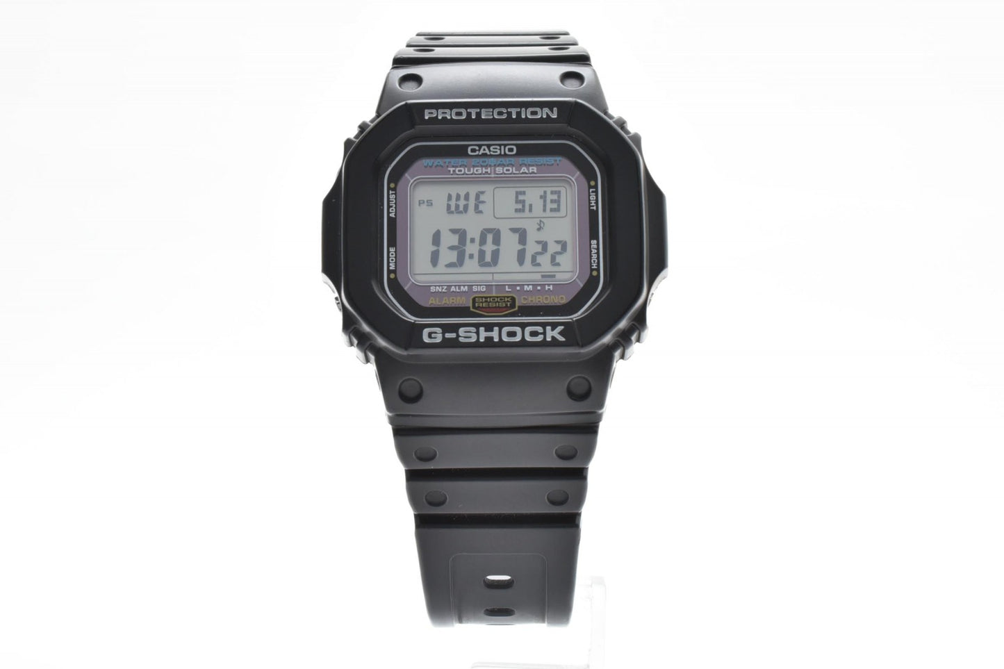 CASIO カシオ G-SHOCK G-5600E タフソーラー デジタル メンズ 腕時計 ブラック スクエアフェイス