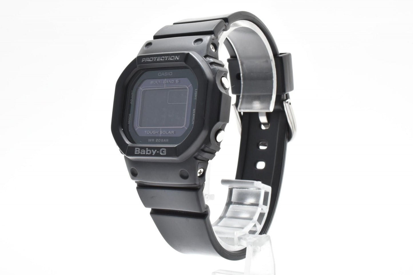 CASIO Baby-G BGD-5000MD 電波ソーラー デジタル 腕時計 ブラック スクエアフェイス レディース
