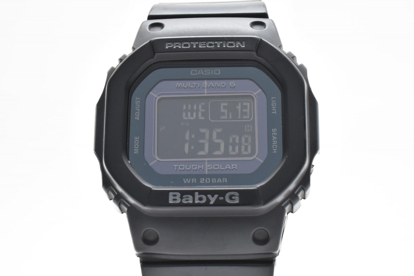 CASIO Baby-G BGD-5000MD 電波ソーラー デジタル 腕時計 ブラック スクエアフェイス レディース
