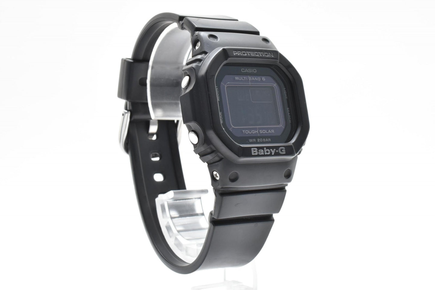 CASIO Baby-G BGD-5000MD 電波ソーラー デジタル 腕時計 ブラック スクエアフェイス レディース