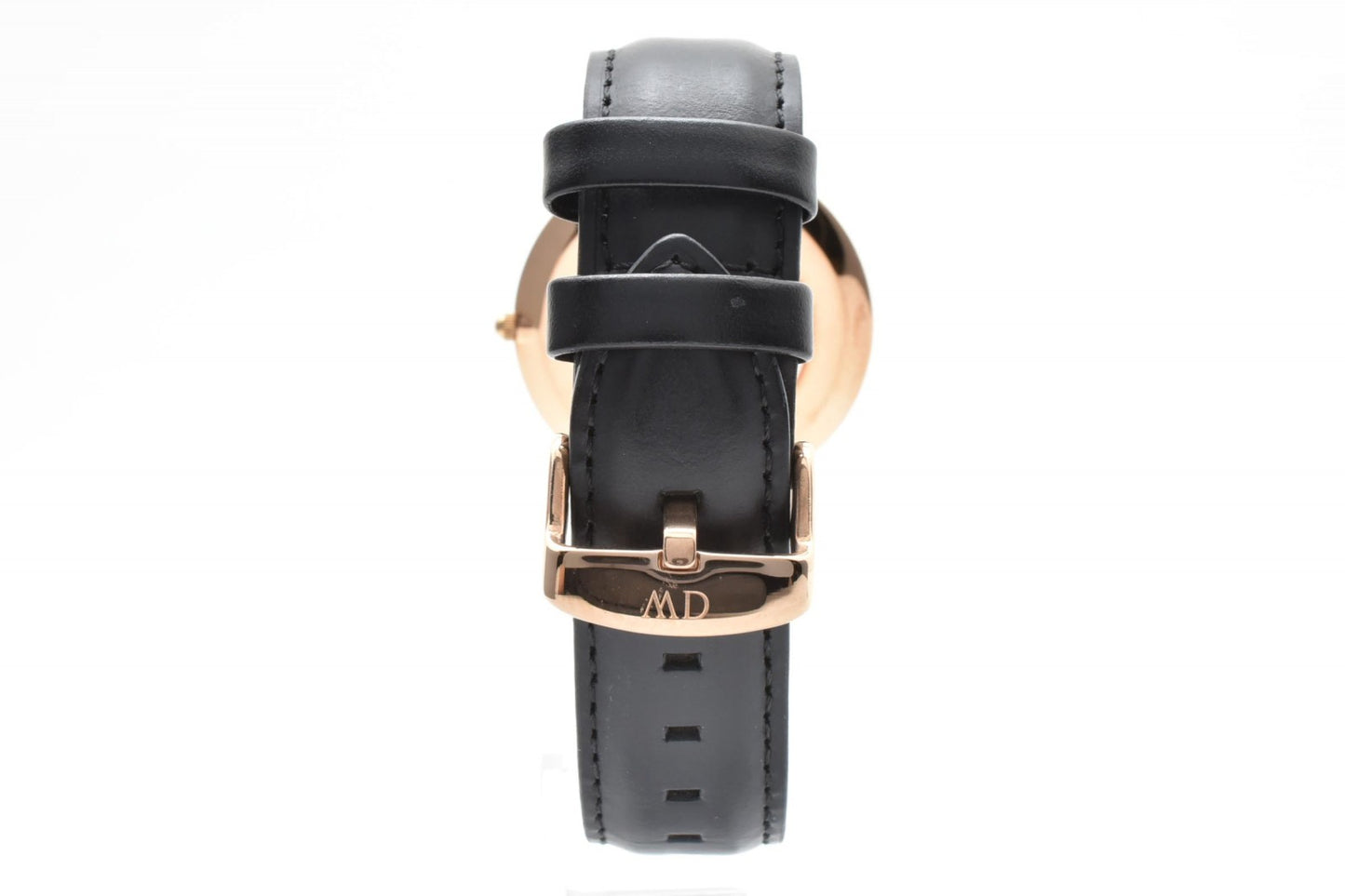 Daniel Wellington ダニエルウェリントン 36R5 腕時計 ブラック文字盤 ローズゴールドケース レザーベルト レディース