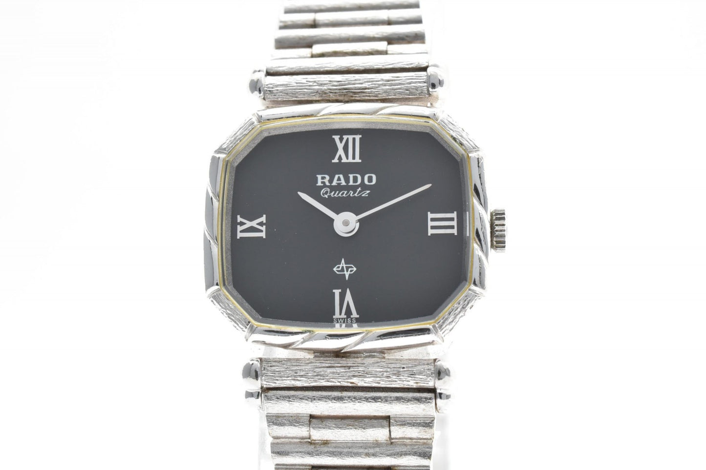 RADO ラドー 700.9020.2 レディース 腕時計 ブラック文字盤 シルバーカラー ブレスウォッチ クオーツ
