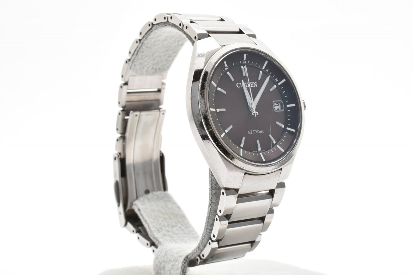 CITIZEN シチズン アテッサ ATTESA H110-T016308 メンズ腕時計 ブラック文字盤 エコドライブ チタン 電波ソーラー