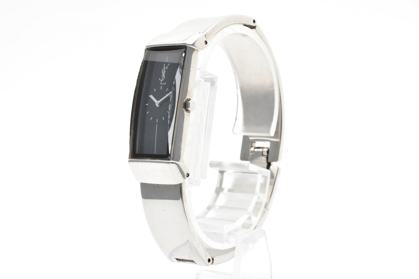 YVES SAINT LAURENT イブ サンローラン 5421-H05569 レディース 腕時計 ブラック文字盤 バングルウォッチ クオーツ