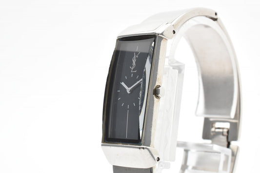 YVES SAINT LAURENT イブ サンローラン 5421-H05569 レディース 腕時計 ブラック文字盤 バングルウォッチ クオーツ