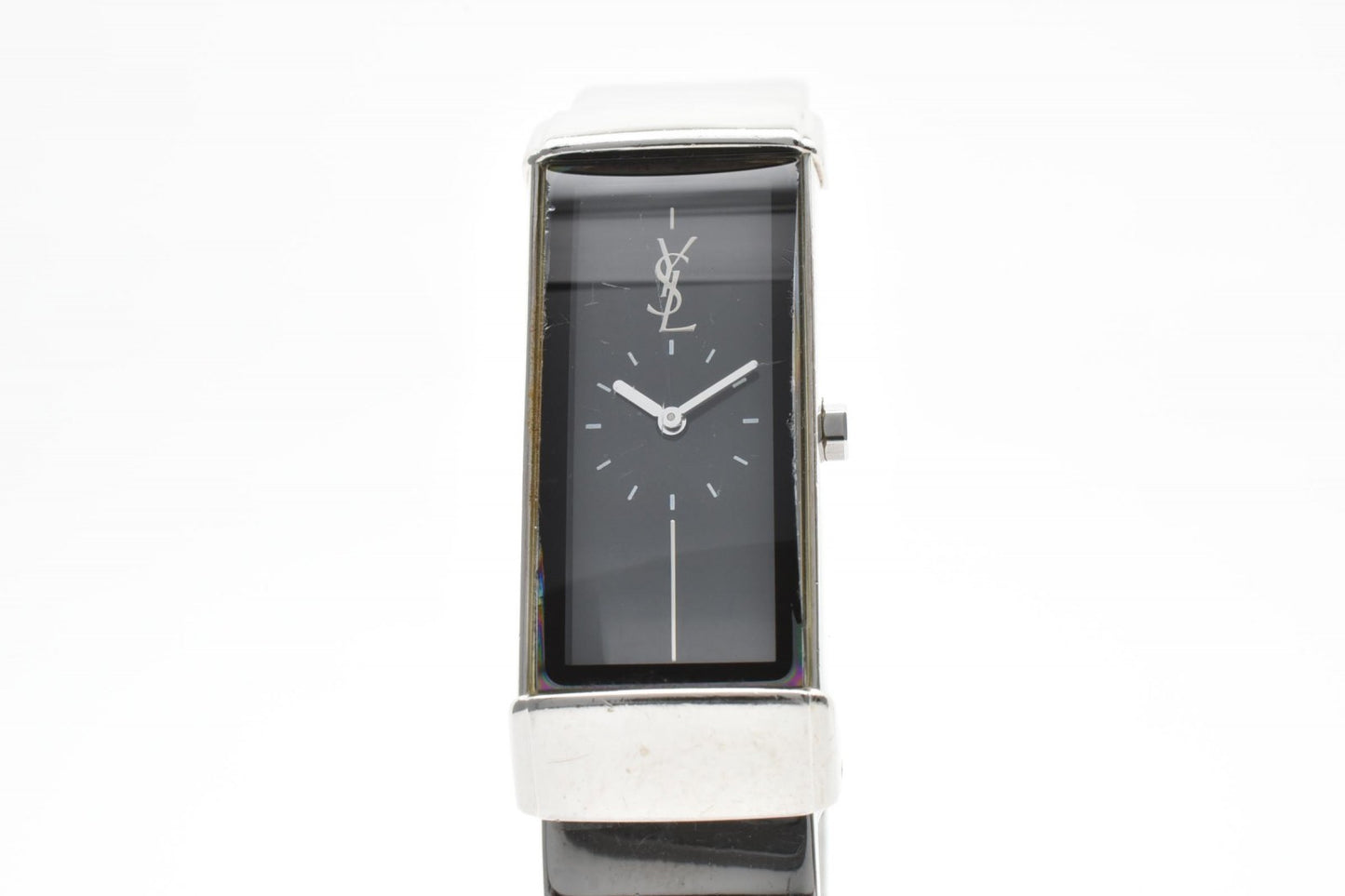 YVES SAINT LAURENT イブ サンローラン 5421-H05569 レディース 腕時計 ブラック文字盤 バングルウォッチ クオーツ