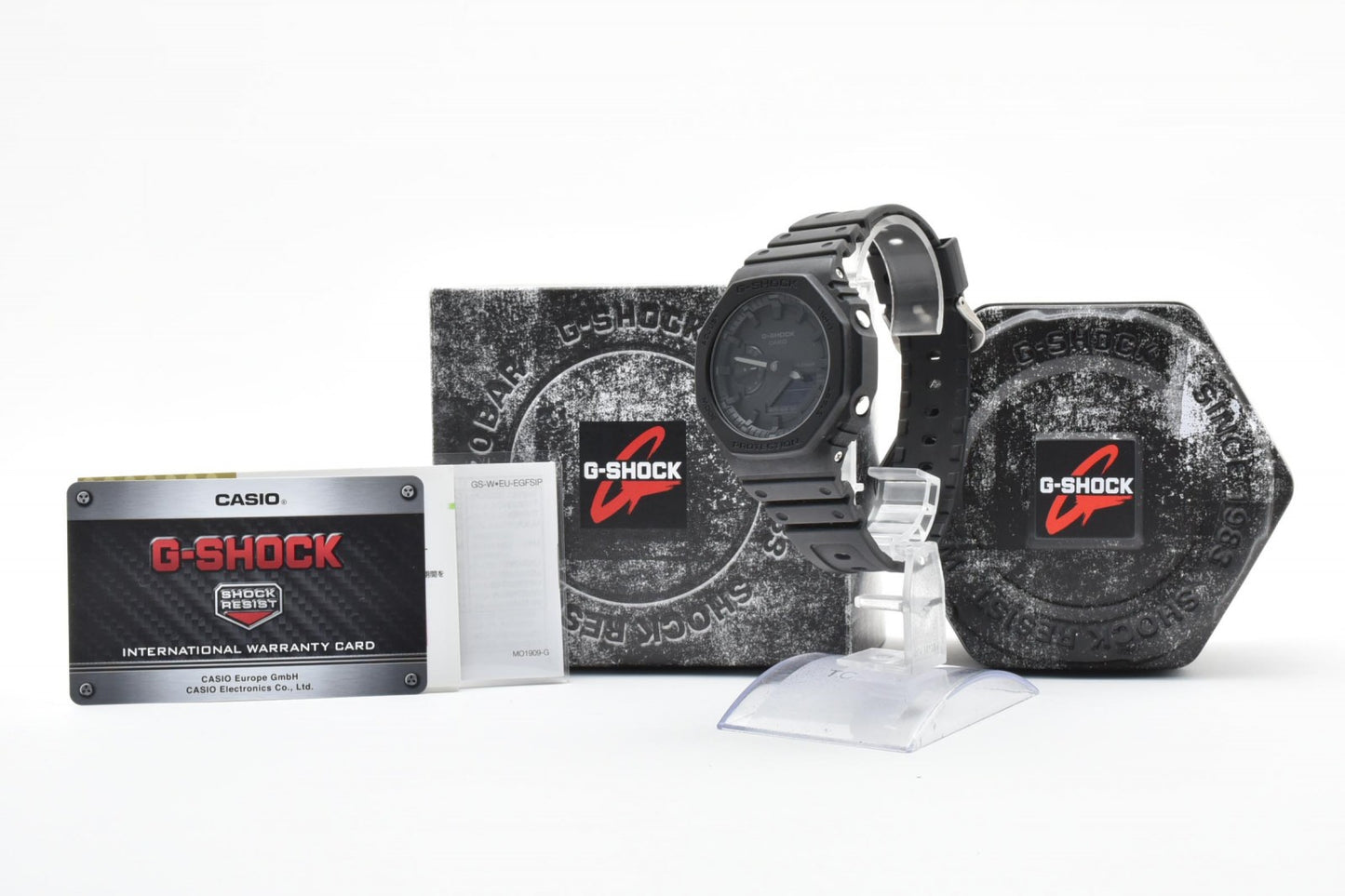 CASIO カシオ G-SHOCK GA-2100 メンズ 腕時計 オールブラック アナデジ カーボンコア クオーツ 箱付
