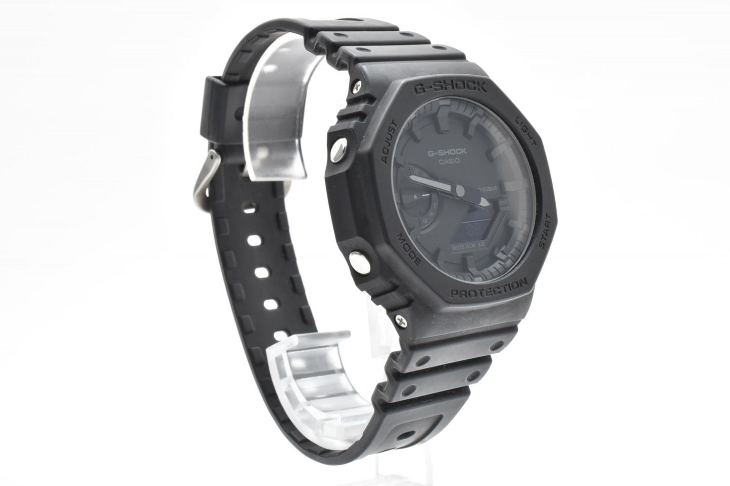 CASIO カシオ G-SHOCK GA-2100 メンズ 腕時計 オールブラック アナデジ カーボンコア クオーツ 箱付