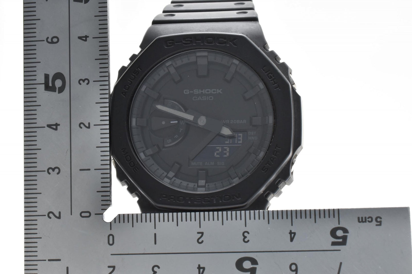 CASIO カシオ G-SHOCK GA-2100 メンズ 腕時計 オールブラック アナデジ カーボンコア クオーツ 箱付