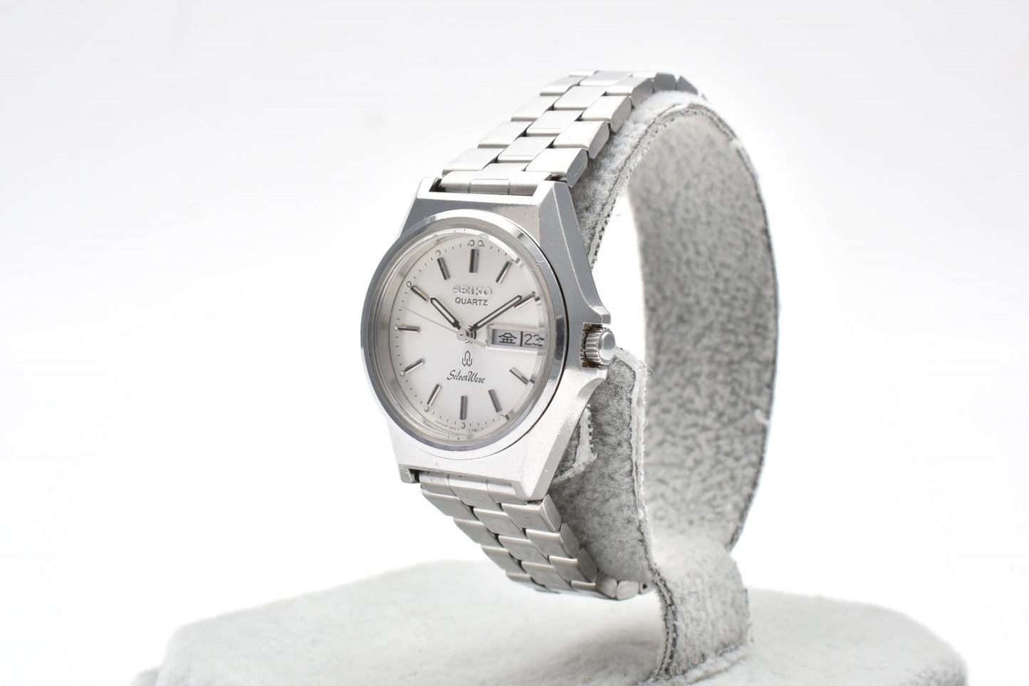 セイコー SEIKO SilverWave 3423-0160 レディース シルバーウェーブ 腕時計 クオーツ デイデイト ホワイト文字盤