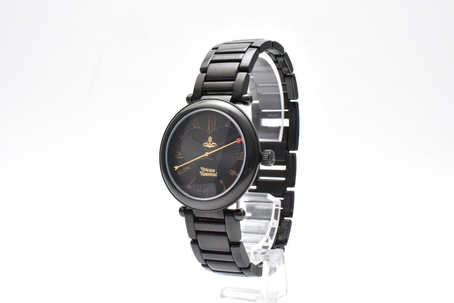 Vivienne Westwood ヴィヴィアンウエストウッド VV006BK クオーツ レディース 腕時計 ブラック オーブ ステンレス