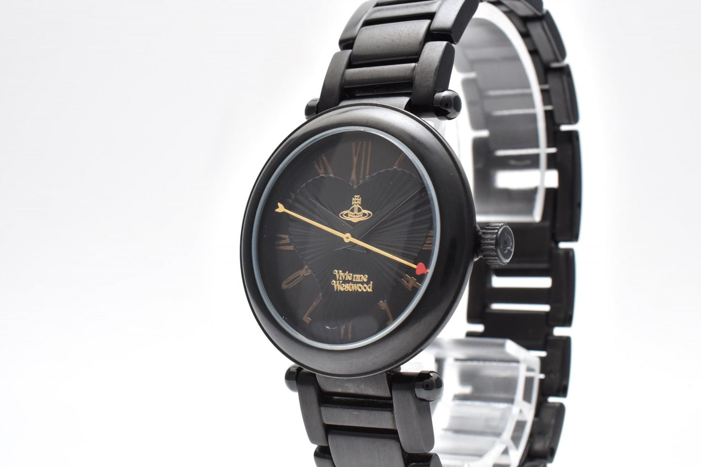 Vivienne Westwood ヴィヴィアンウエストウッド VV006BK クオーツ レディース 腕時計 ブラック オーブ ステンレス