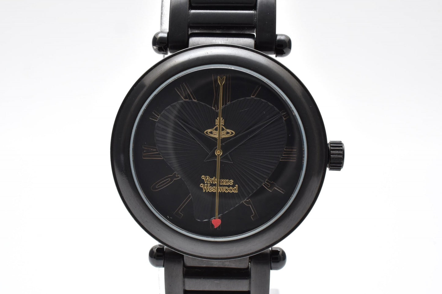 Vivienne Westwood ヴィヴィアンウエストウッド VV006BK クオーツ レディース 腕時計 ブラック オーブ ステンレス
