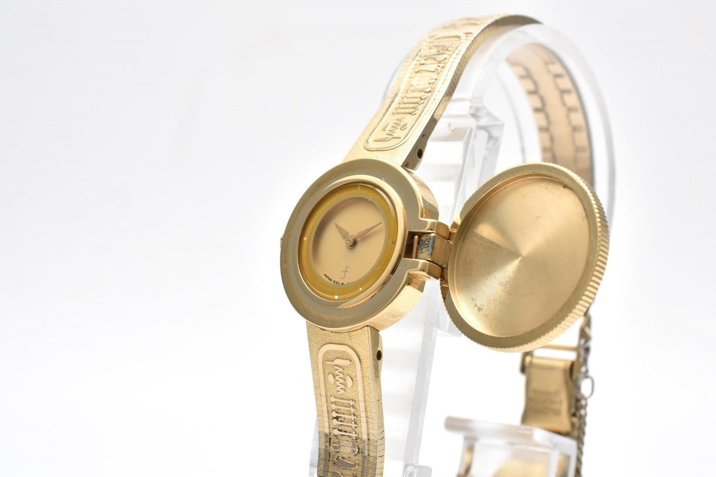 セイコー SEIKO 黄金のネフェルティティ 1E20-0A20 レディース 腕時計 クオーツ ゴールドカラー バングルウォッチ ヴィンテージ