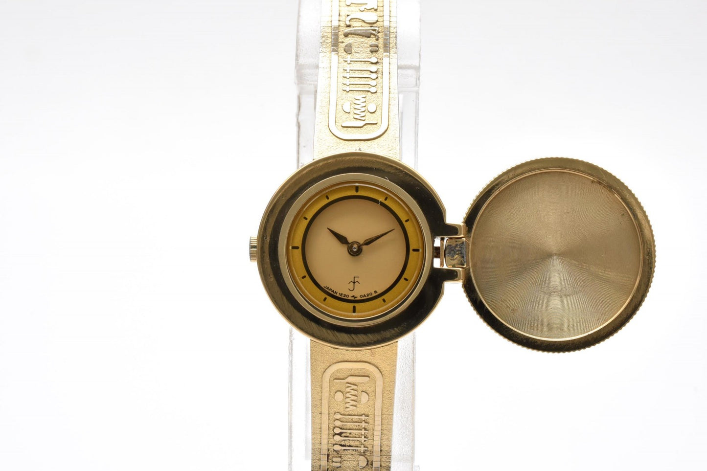 セイコー SEIKO 黄金のネフェルティティ 1E20-0A20 レディース 腕時計 クオーツ ゴールドカラー バングルウォッチ ヴィンテージ