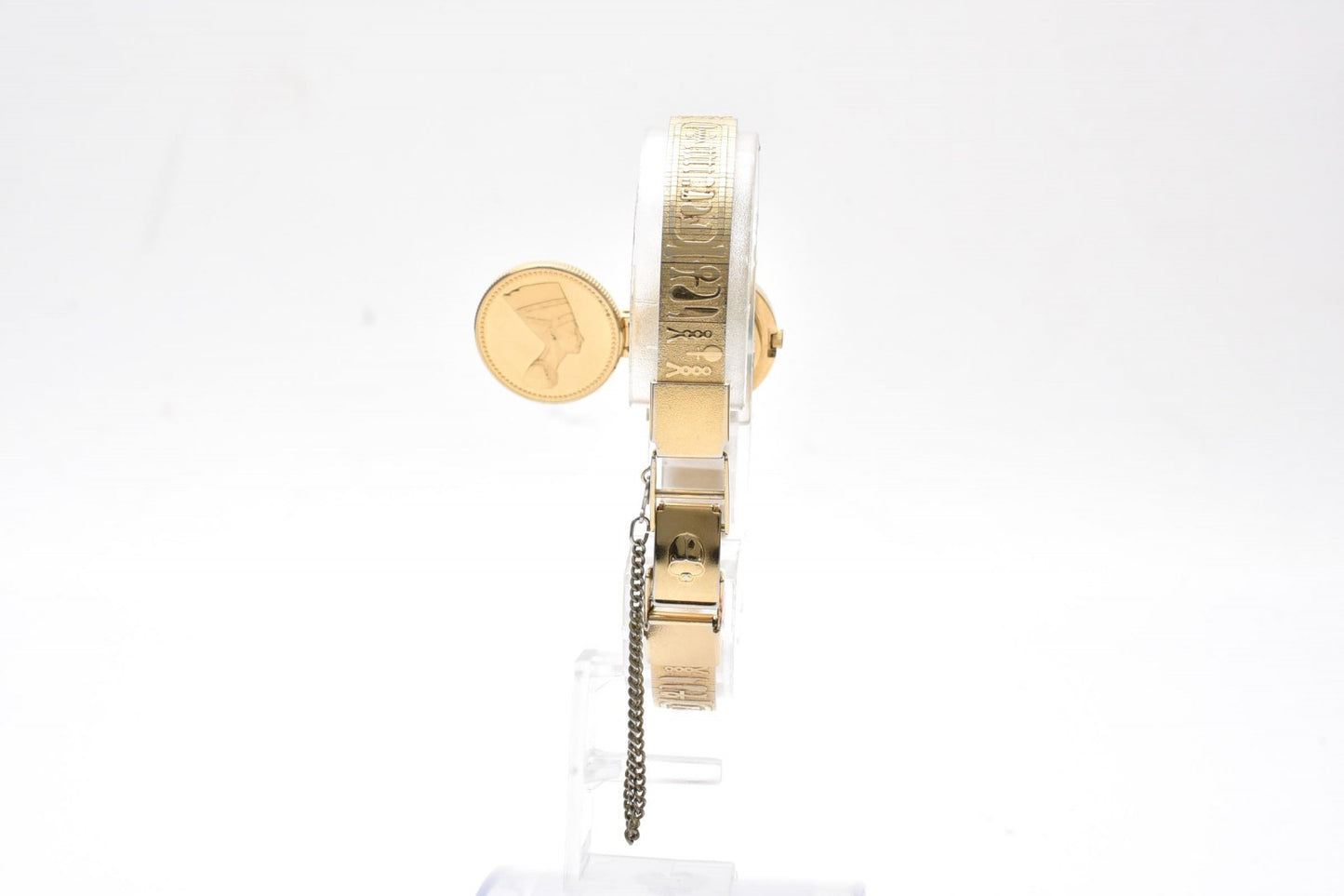 セイコー SEIKO 黄金のネフェルティティ 1E20-0A20 レディース 腕時計 クオーツ ゴールドカラー バングルウォッチ ヴィンテージ