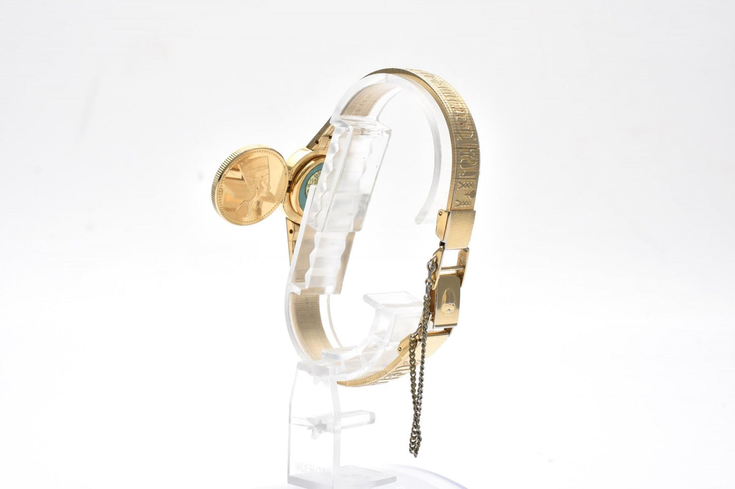 セイコー SEIKO 黄金のネフェルティティ 1E20-0A20 レディース 腕時計 クオーツ ゴールドカラー バングルウォッチ ヴィンテージ