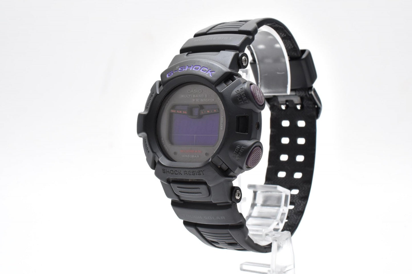 限定 カシオ CASIO G-SHOCK マッドマン GW-9010BP タフソーラー 電波ソーラー デジタル メンズ 腕時計 ブラック グレー液晶