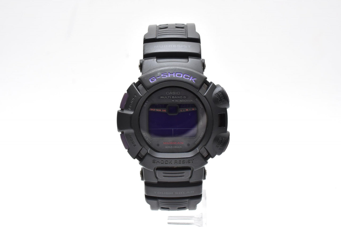 限定 カシオ CASIO G-SHOCK マッドマン GW-9010BP タフソーラー 電波ソーラー デジタル メンズ 腕時計 ブラック グレー液晶