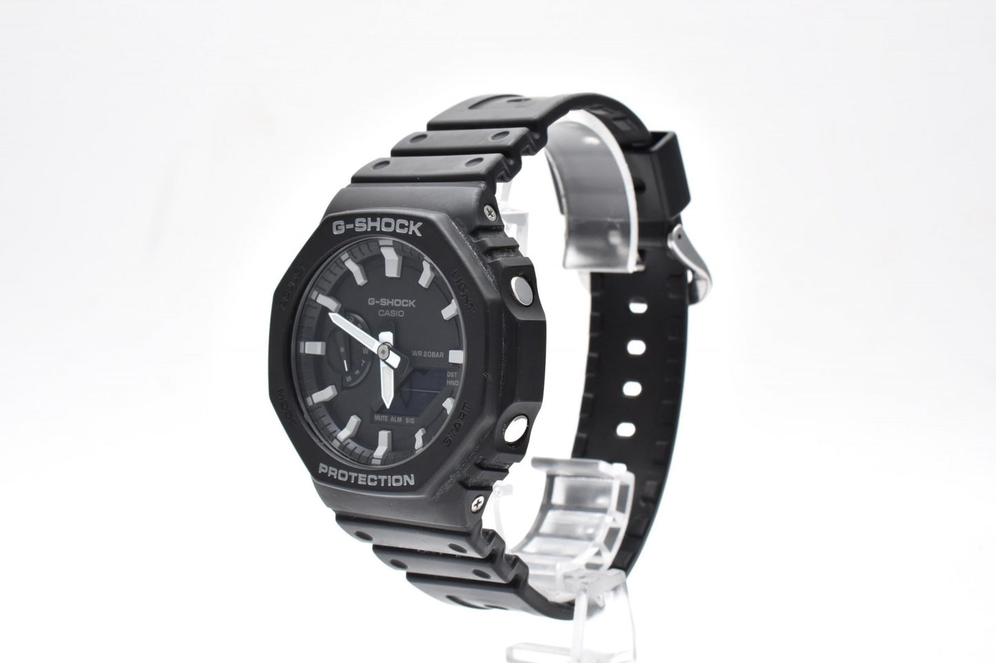 カシオ CASIO G-SHOCK GA-2100 アナデジ メンズ 腕時計 ブラック オクタゴン カシオーク