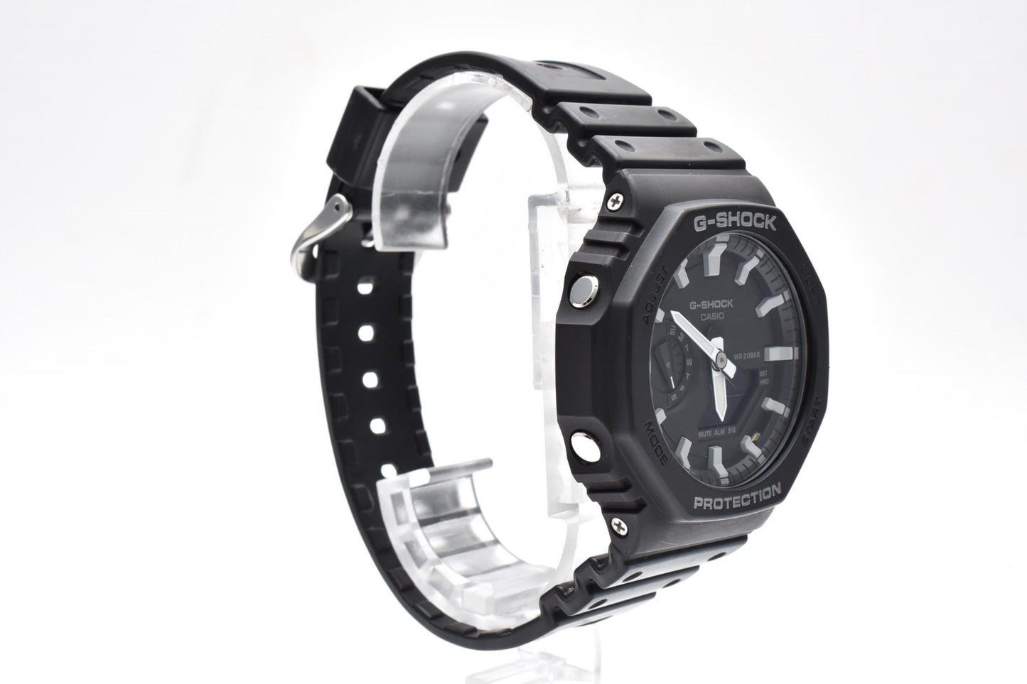 カシオ CASIO G-SHOCK GA-2100 アナデジ メンズ 腕時計 ブラック オクタゴン カシオーク