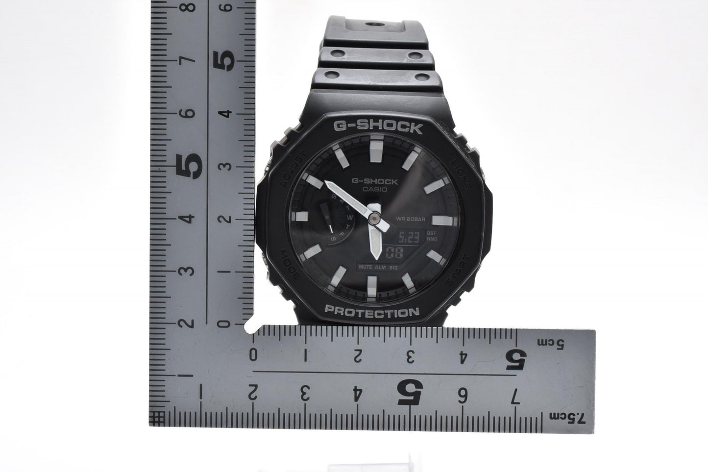 カシオ CASIO G-SHOCK GA-2100 アナデジ メンズ 腕時計 ブラック オクタゴン カシオーク